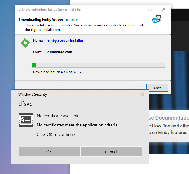 Emby Server Installer General Windows Emby Community