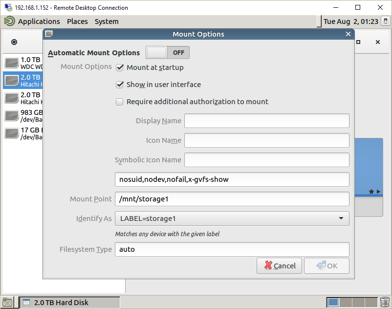 emby server web interface ubuntu server