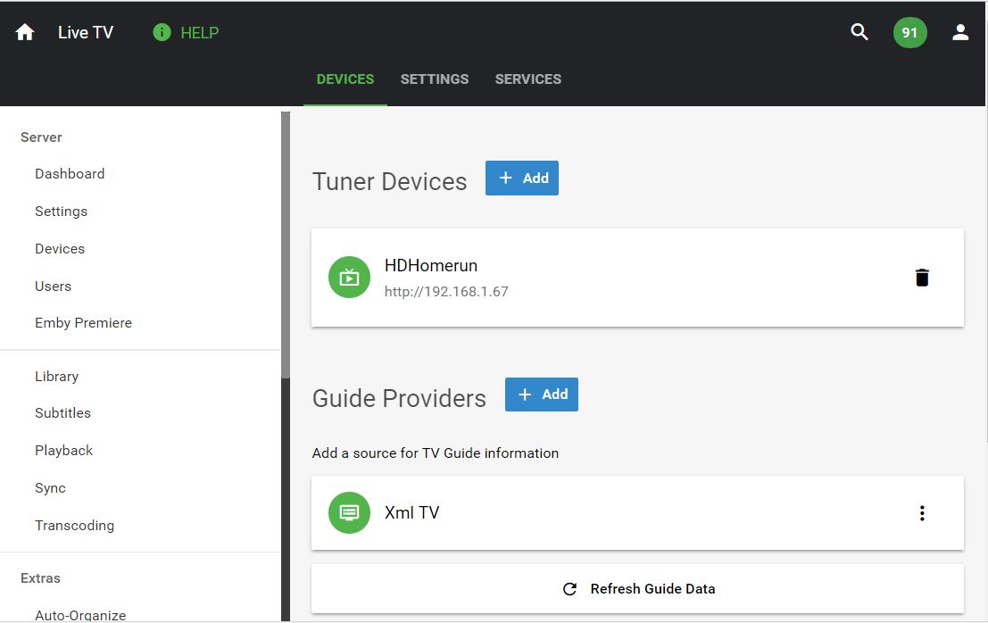 How do you get a xml file for IPTV Live TV - Live TV - Emby Community