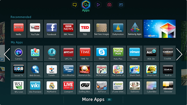 Orsay Samsung Smart TV (2011 - 2014) Third Party App ...