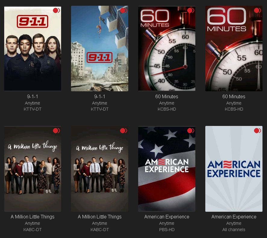 DVR not recording new episodes General/Windows Emby Community