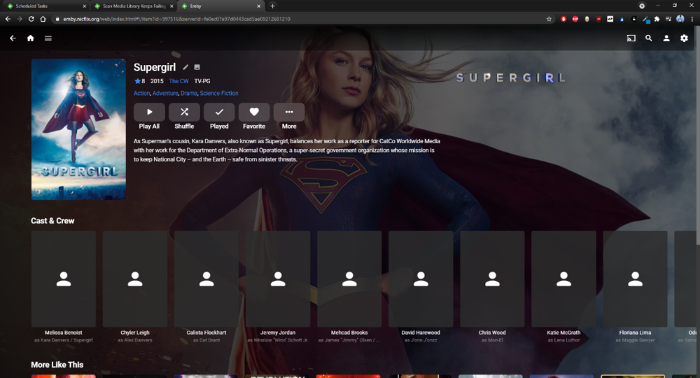 Scan Media Library Keeps Failing Linux Emby Community