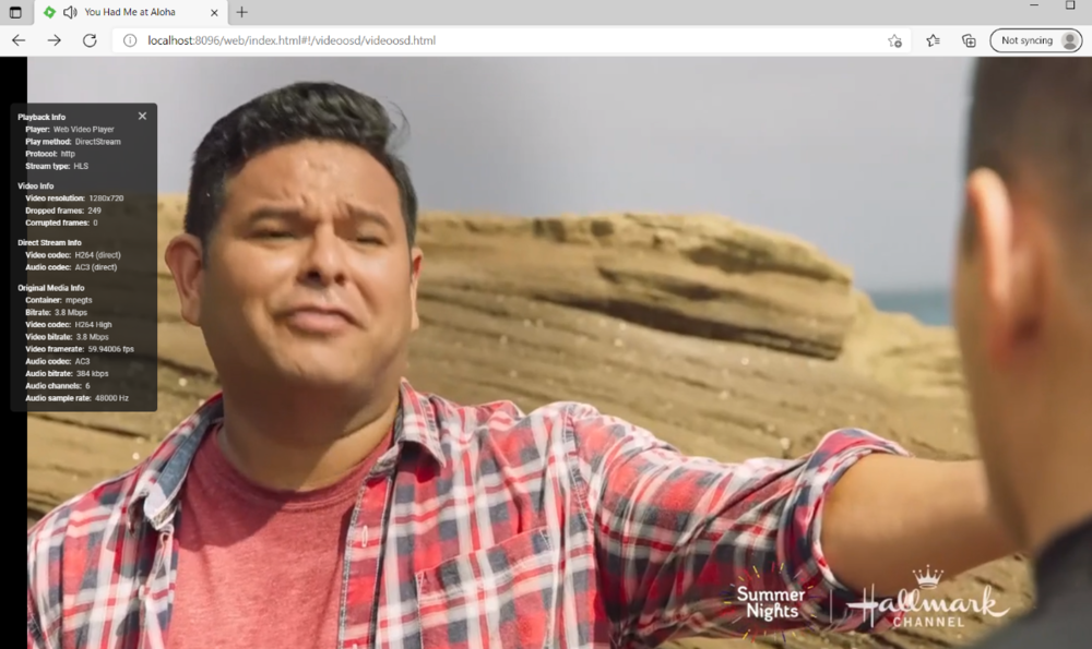 Playing Screenshot stats_for_nerds.png