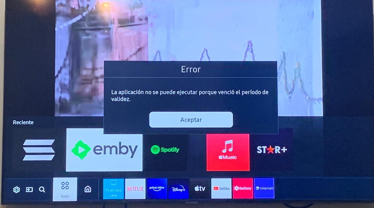 Problem Again With My Samsung Smart TV Samsung Smart TV Emby Community