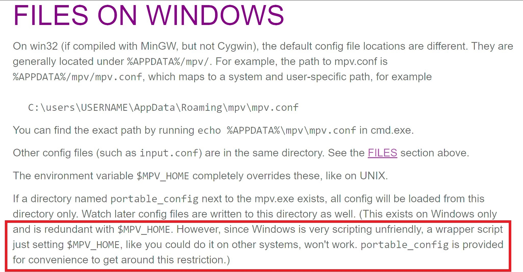 Emby Theater should really use it's own mpv.conf Emby Theater Emby