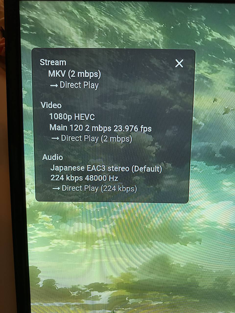 Does ETA lack option to downmix audio to AAC like Android TV? Android