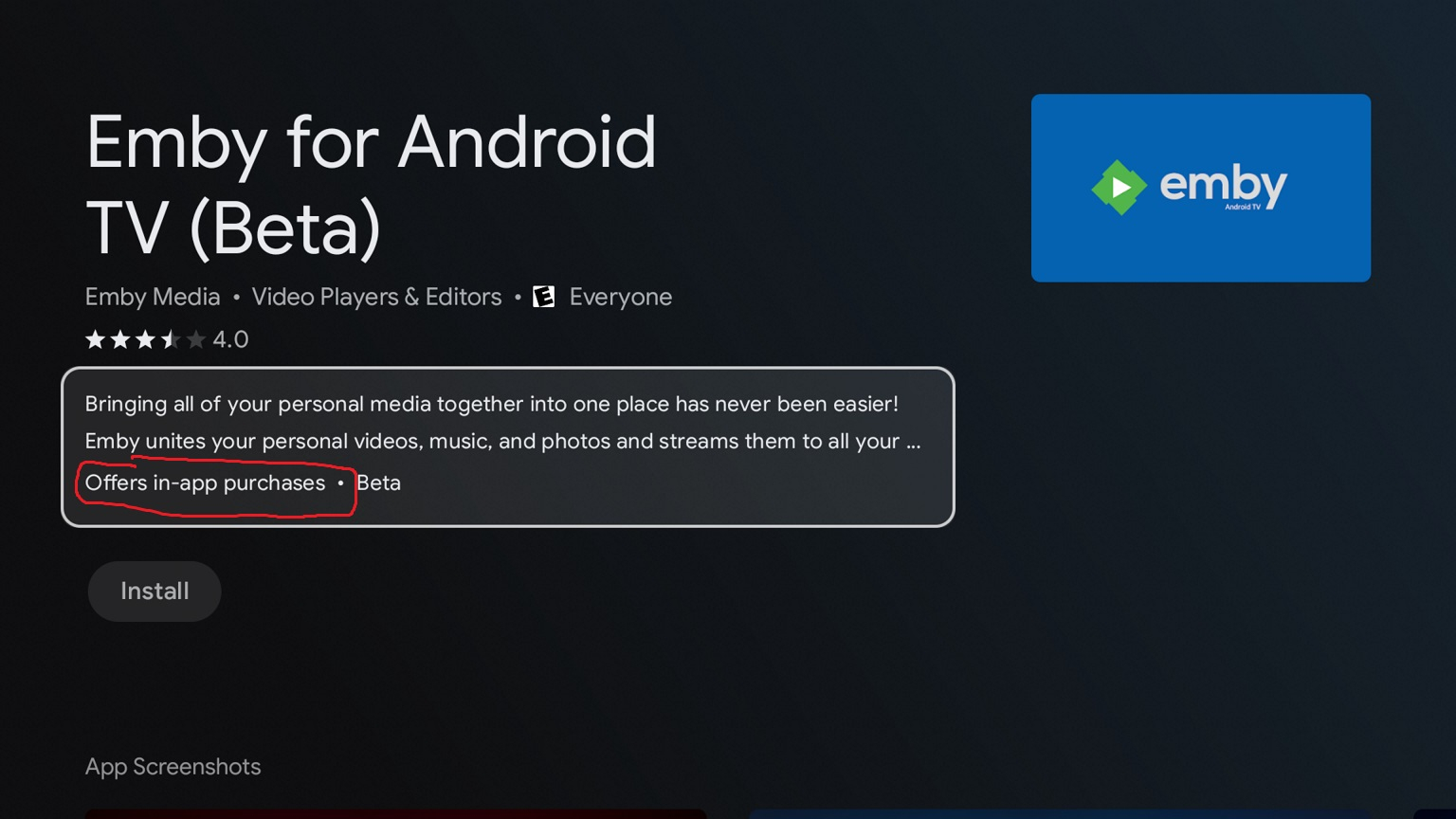 Emby for Android TV - Emby