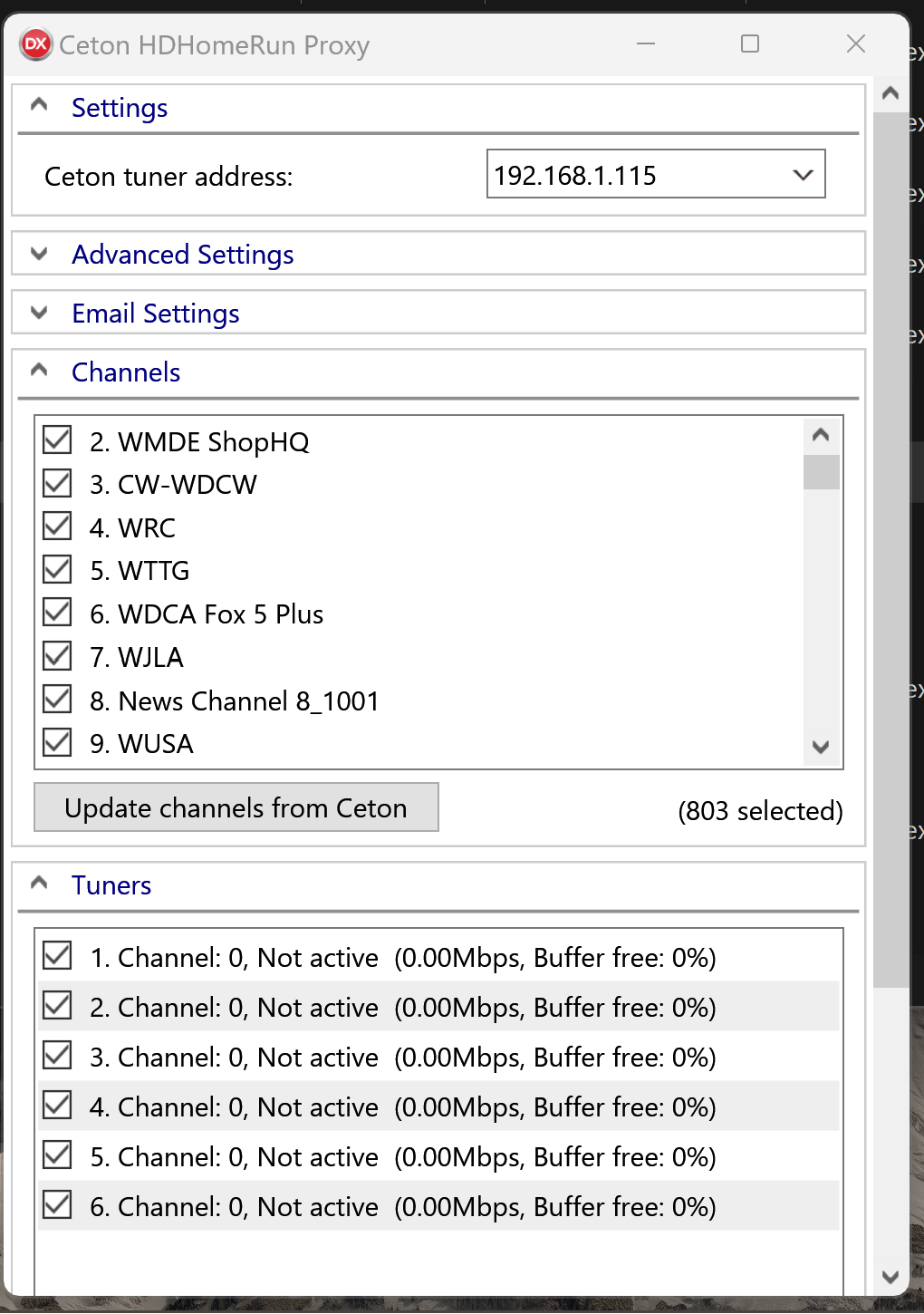 Recordings not completing - Page 2 - Live TV - Emby Community