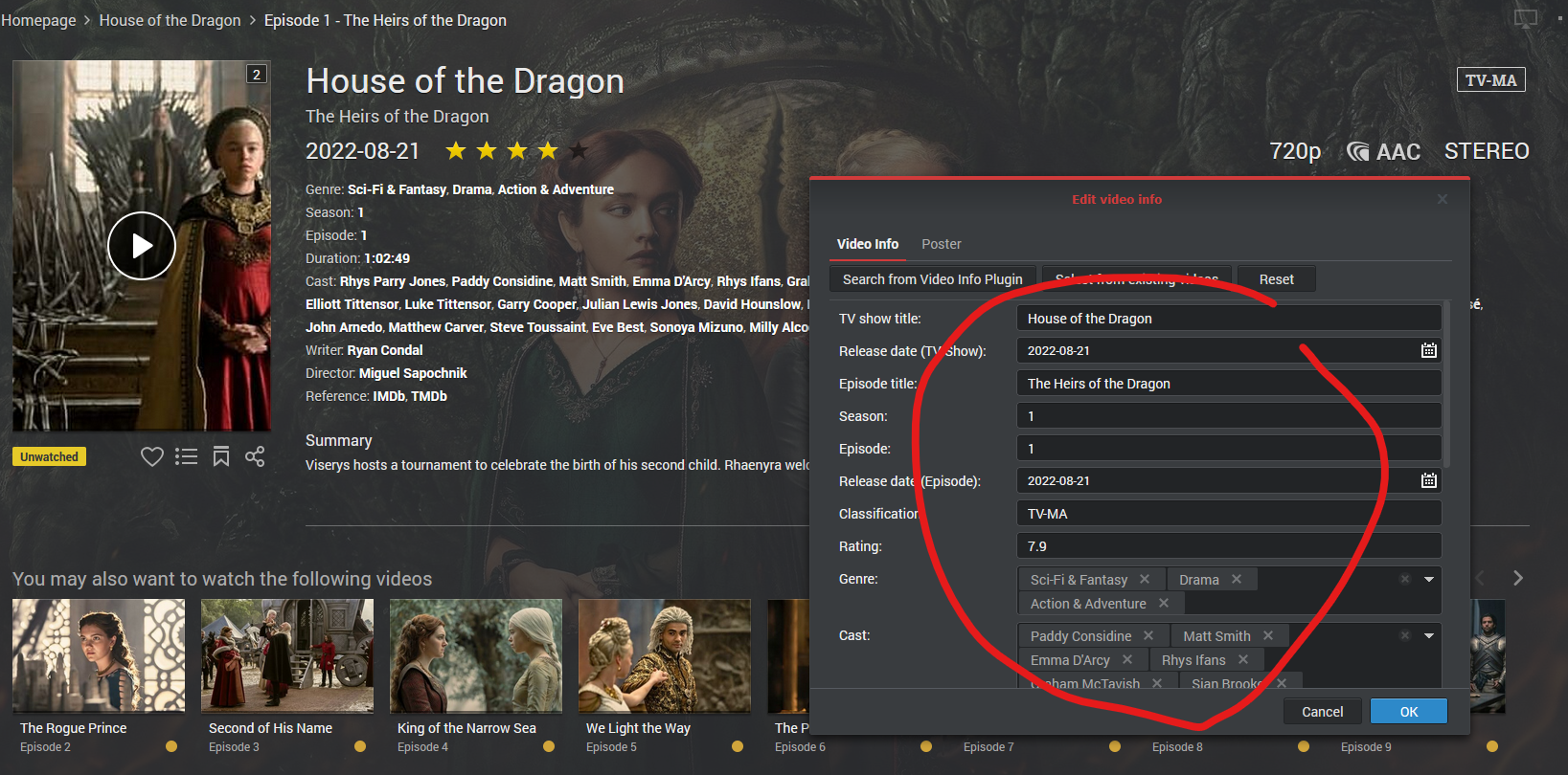 Some TV Shows are not added to catalog General/Windows Emby Community