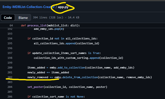 Python script: Emby MDBList Collection Creator - Tools and Utilities ...