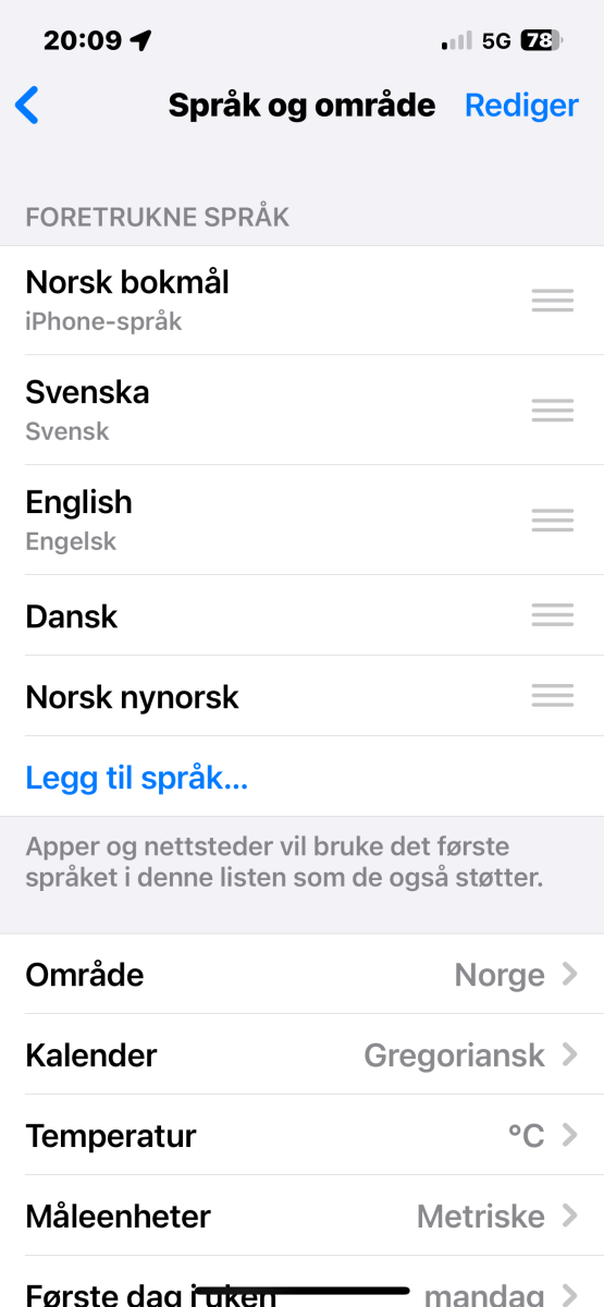 Set language to Norsk bokmål.PNG