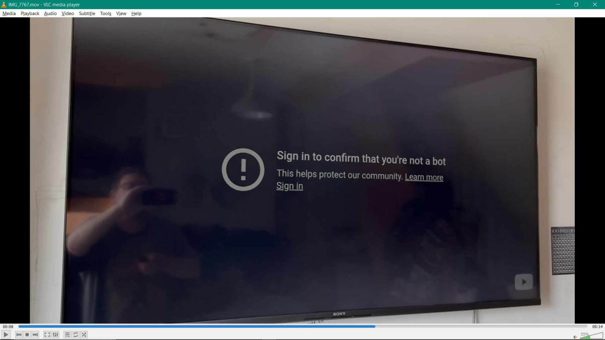 Youtube requires no VPN or account to combat bots screenshot alert.jpg