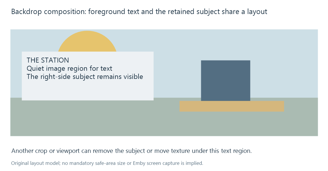A schematic backdrop leaves space for interface text while retaining its main subject.