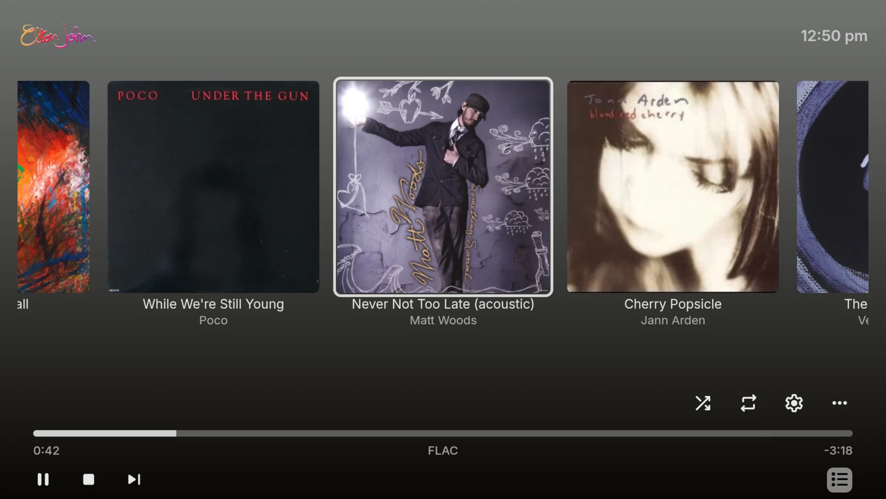 Emby music player